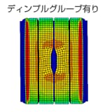ディンプルグルーブ有り